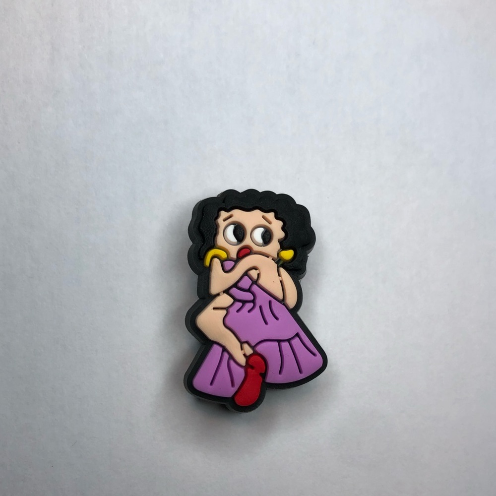 5/$10 Betty Boop crocs charm/jibbitz